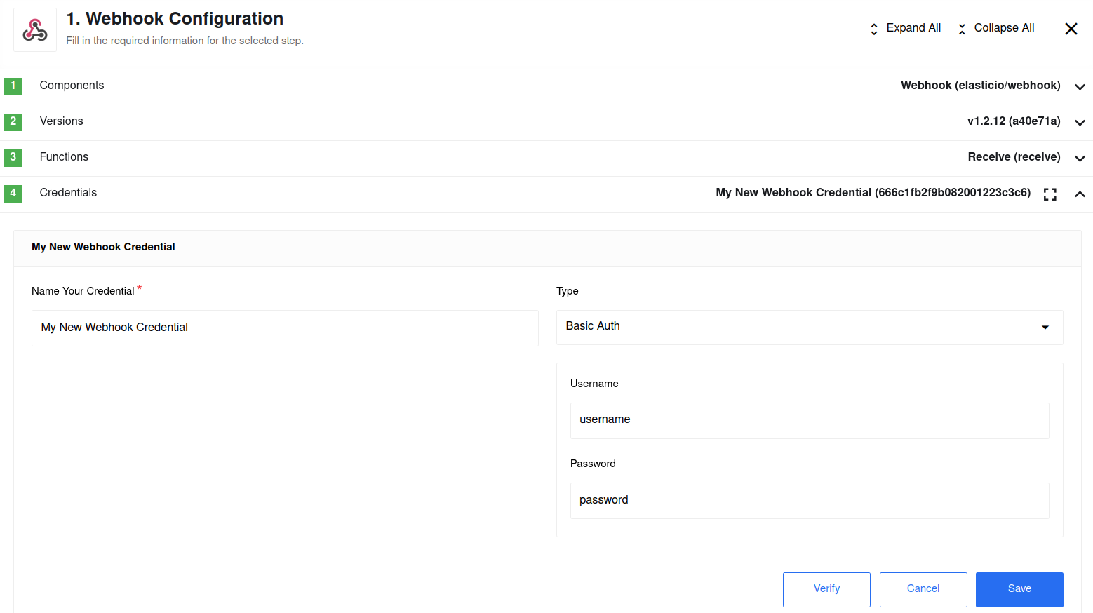 Basic Auth method