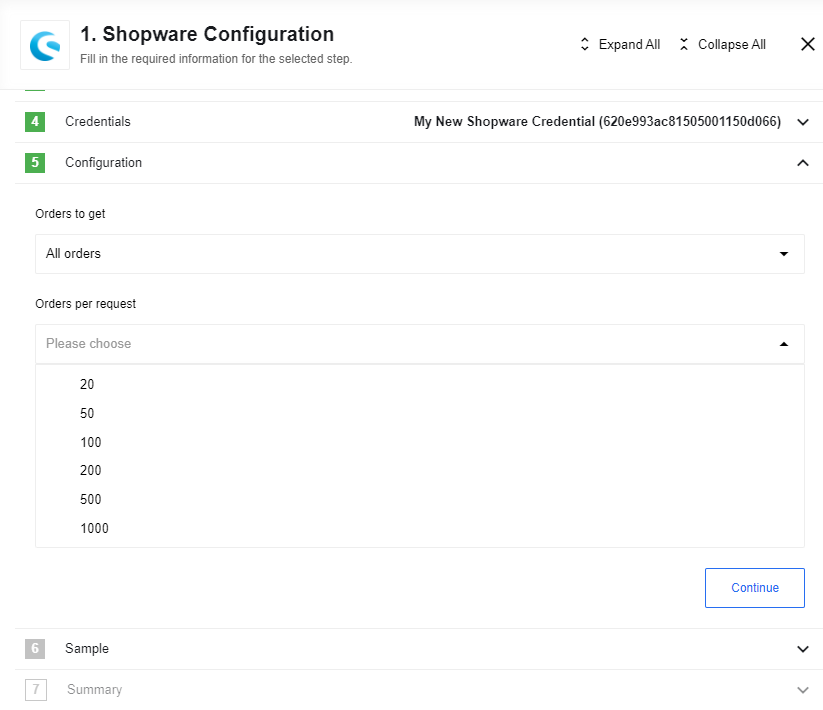 Shopware query orders